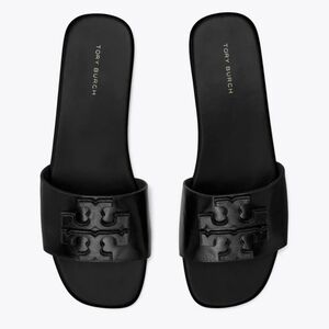 Tory Burch Black Slide Sandals
